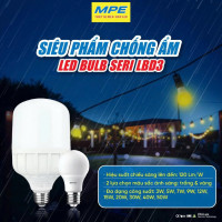 Bóng đèn Led Bulb chống ẩm LBD3 MPE 3W, 5W, 7W, 9W, 12W, 15W Ánh sáng Trắng 6500K, Vàng 3000K