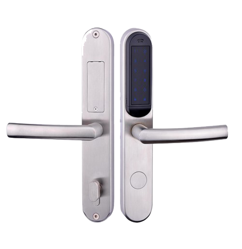 Khóa Điện Tử Thông Minh Đức Cho Cửa Nhựa H929SS Trắng NEWNEO