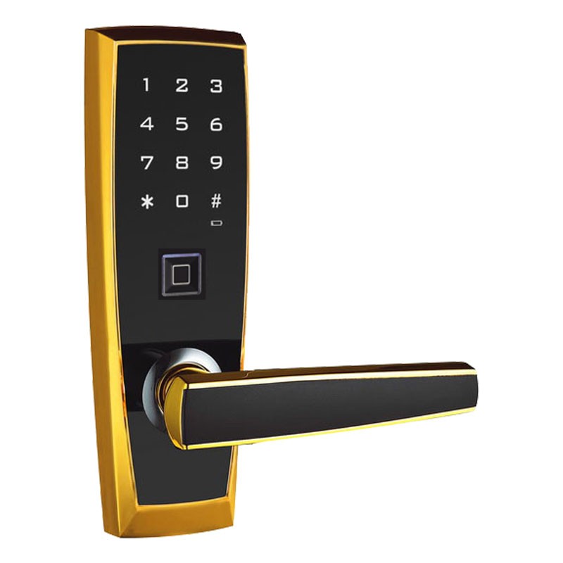 Khóa Vân Tay Đức Cho Cửa Đố Nhỏ M116E98F Vàng NEWNEO