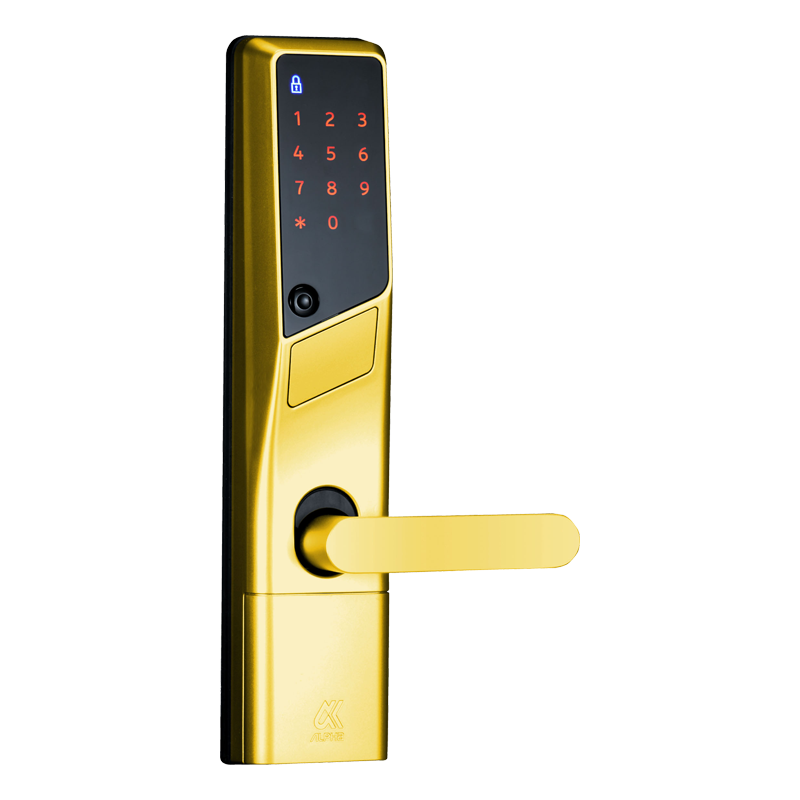 Khóa Điện Tử Nhật Chống Nước SW200 Vàng ALPHA
