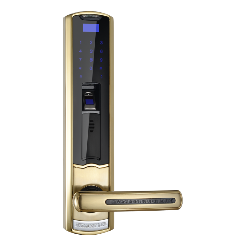 Khóa Vân Tay Kiểu Dáng Châu Âu H918BP-3-F Vàng NEWNEO