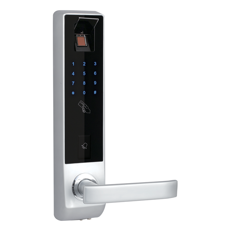 Khóa Vân Tay Đức Tích Hợp Chuông Cửa LS 8028 Trắng NEWNEO